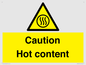 WK12642: Caution Hot content