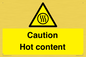 WK12642: Caution Hot content