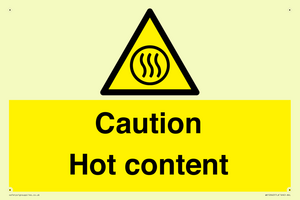 WK12642: Caution Hot content