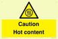 WK12642: Caution Hot content