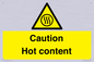 WK12642: Caution Hot content