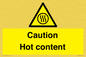 WK12642: Caution Hot content