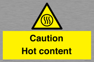 WK12642: Caution Hot content