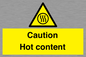 WK12642: Caution Hot content