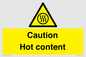 WK12642: Caution Hot content