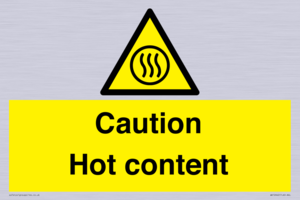 WK12642: Caution Hot content