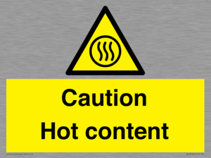 WK12642: Caution Hot content