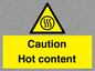 WK12642: Caution Hot content