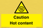 WK12642: Caution Hot content