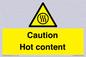 WK12642: Caution Hot content