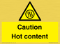 WK12642: Caution Hot content