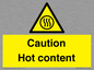 WK12642: Caution Hot content
