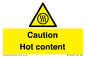 WK12642: Caution Hot content