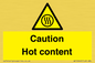 WK12642: Caution Hot content