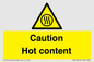 WK12642: Caution Hot content