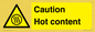 WK12642: Caution Hot content