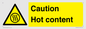 WK12642: Caution Hot content