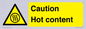 WK12642: Caution Hot content