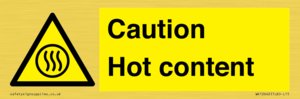 WK12642: Caution Hot content