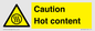 WK12642: Caution Hot content