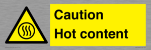 WK12642: Caution Hot content