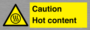 WK12642: Caution Hot content