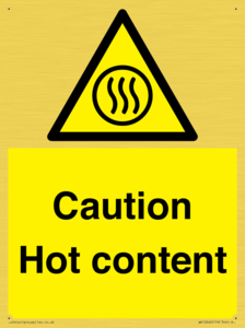 WK12642: Caution Hot content
