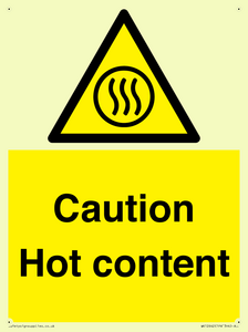 WK12642: Caution Hot content