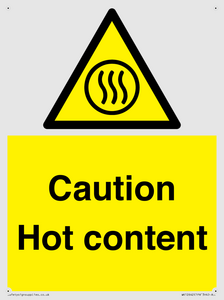 WK12642: Caution Hot content