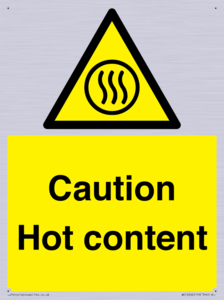 WK12642: Caution Hot content