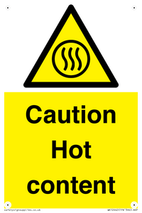 WK12642: Caution Hot content