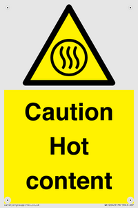 WK12642: Caution Hot content