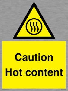 WK12642: Caution Hot content