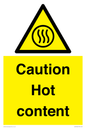 WK12642: Caution Hot content