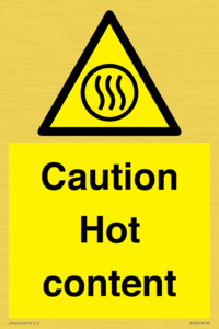 WK12642: Caution Hot content