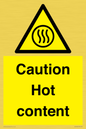 WK12642: Caution Hot content