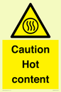 WK12642: Caution Hot content