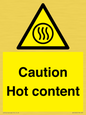 WK12642: Caution Hot content