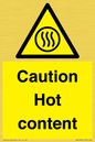 WK12642: Caution Hot content