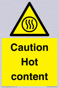 WK12642: Caution Hot content