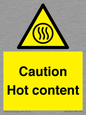 WK12642: Caution Hot content