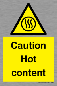 WK12642: Caution Hot content