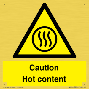WK12642: Caution Hot content
