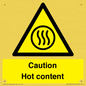 WK12642: Caution Hot content