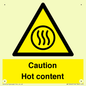 WK12642: Caution Hot content
