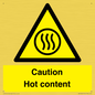 WK12642: Caution Hot content