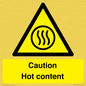 WK12642: Caution Hot content