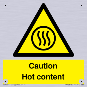 WK12642: Caution Hot content
