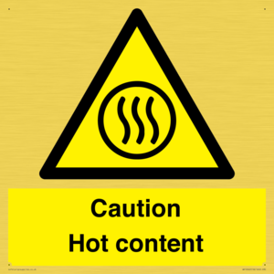 WK12642: Caution Hot content