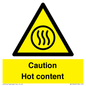 WK12642: Caution Hot content